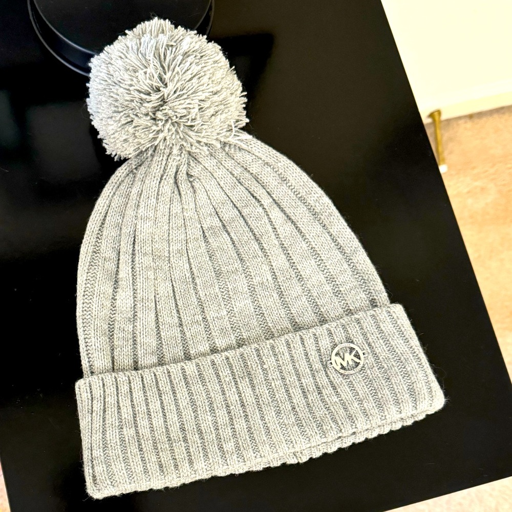 Michael Kors Grey Toboggan hat